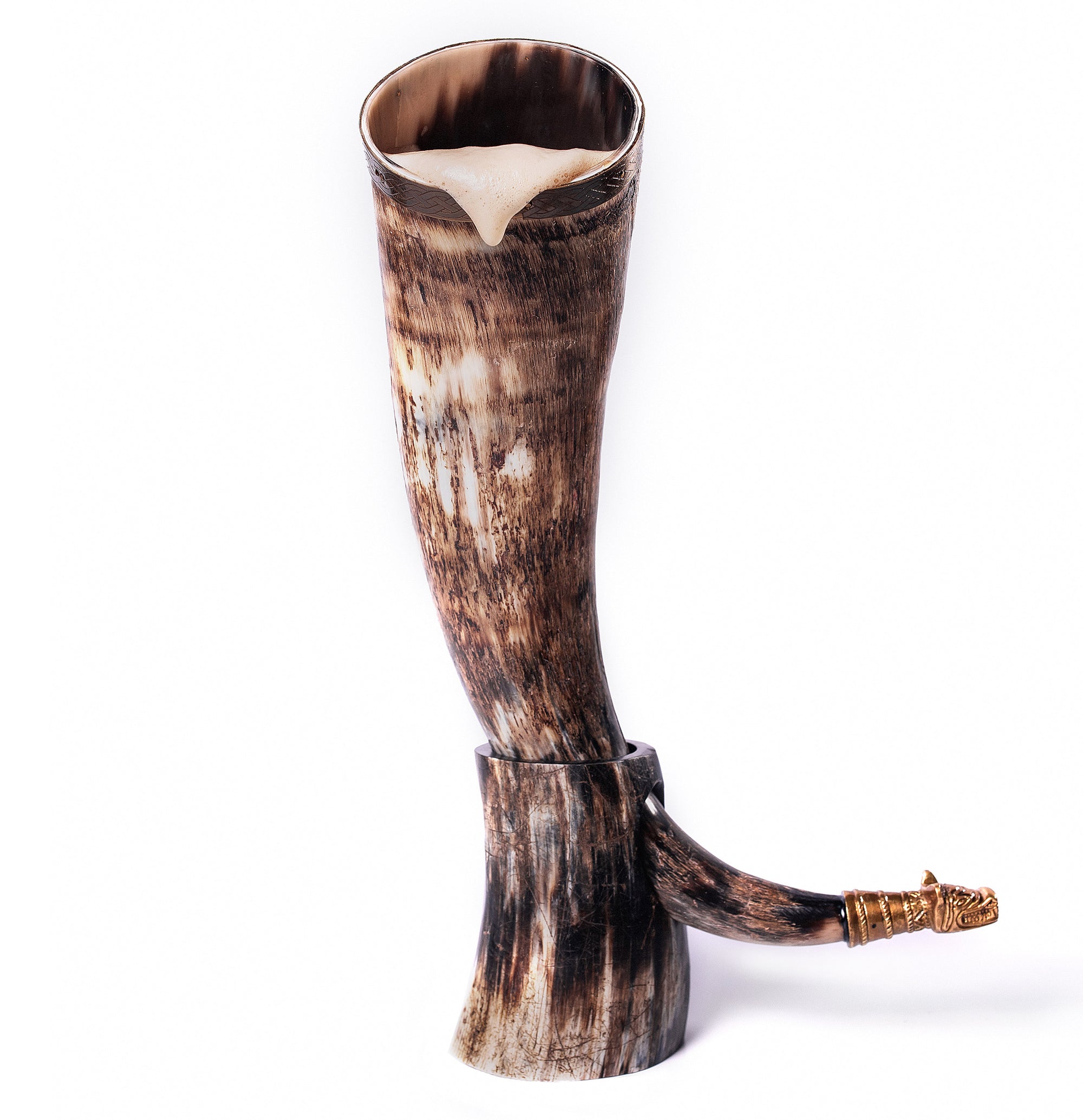 Curved Drinking Horns
