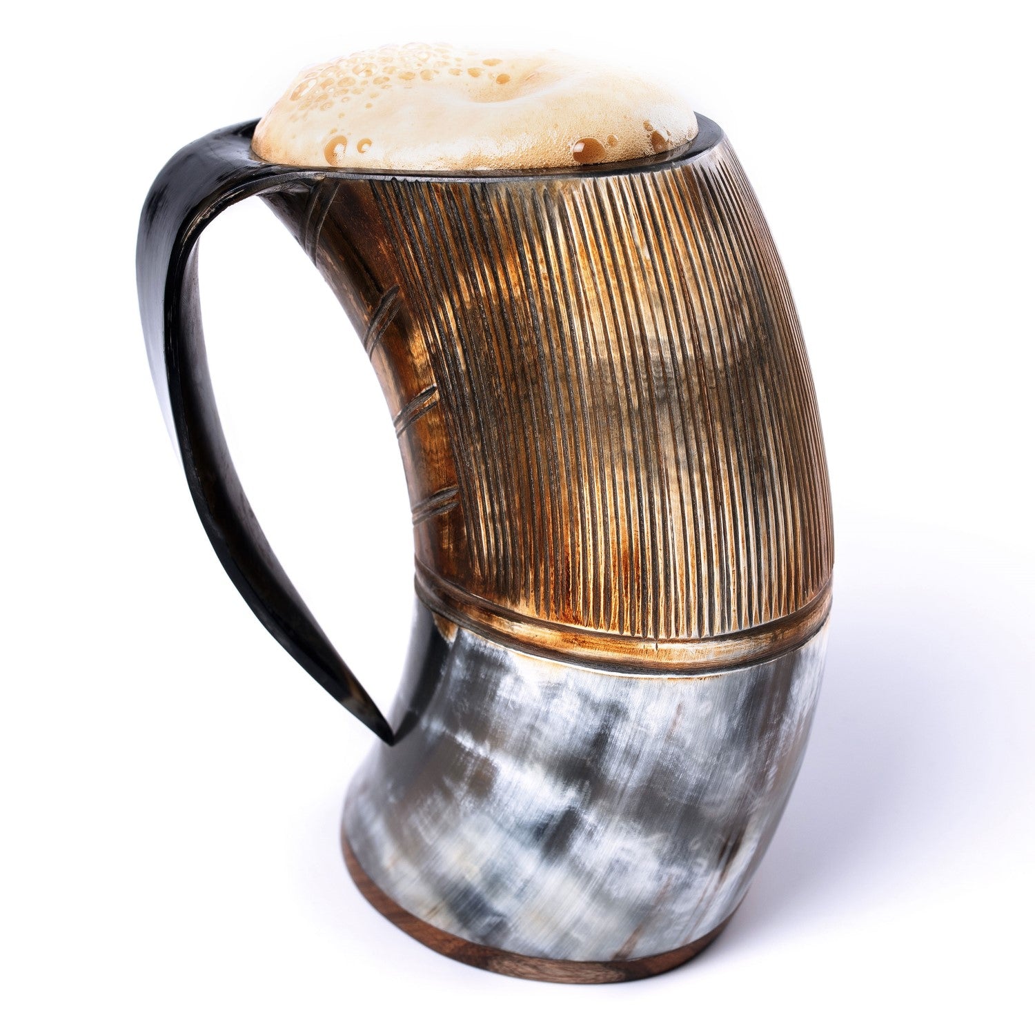 Norse Tradesman Véritable corne à boire viking Mug - 500 ml Norse Tradesman Véritable corne à boire viking Mug - 500 ml