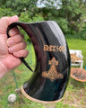 Personalized Horn Tankard