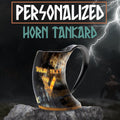 Personalized Horn Tankard - Viking Tavern Restaurant